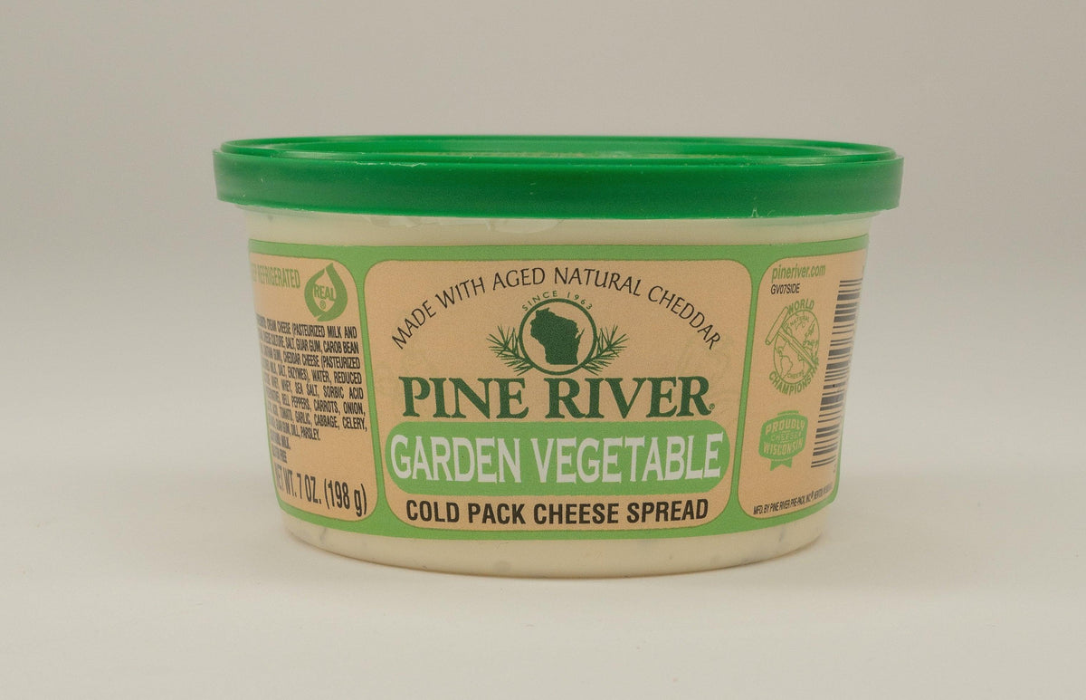 Pine River Garden Vegetable Cold Pack Cheese Spread 7 oz.