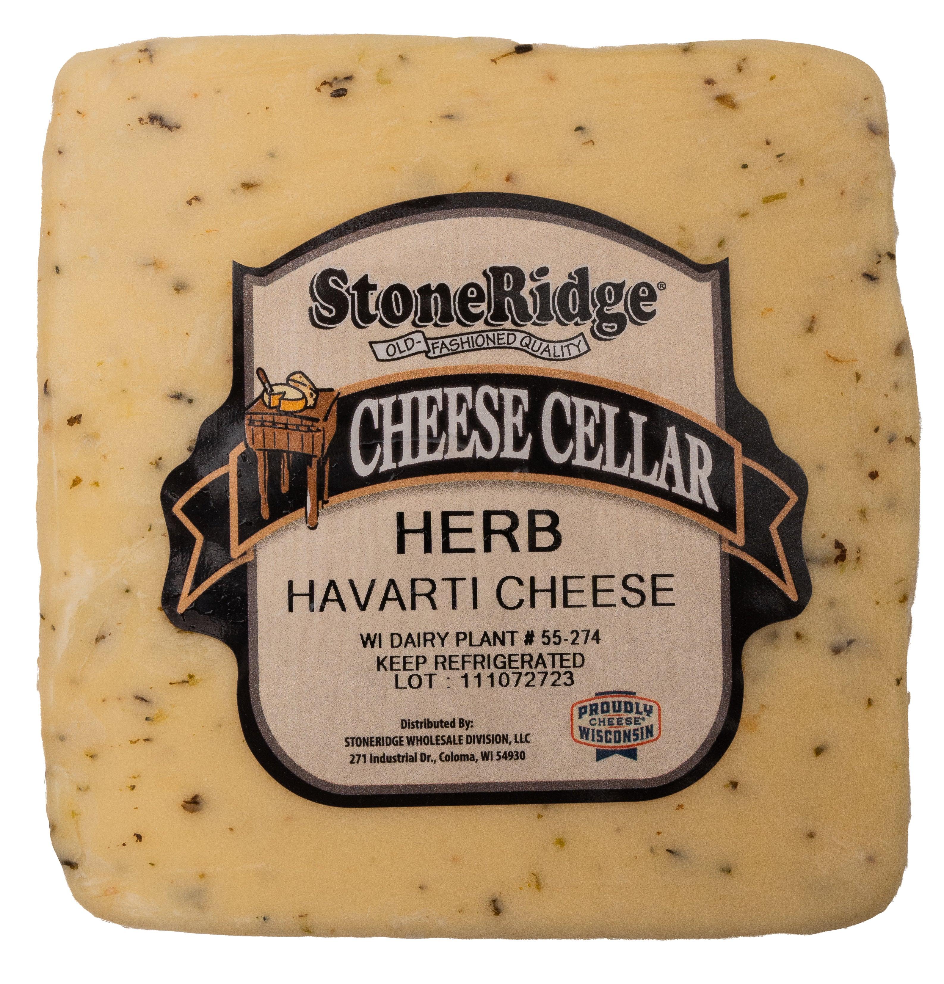 Havarti Cheese with Herbs StoneRidge Meats & Cheeses
