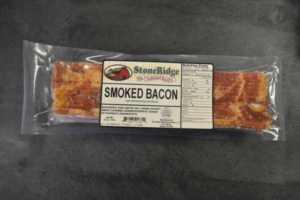 StoneRidge Bacon 16 oz. Pkg. - StoneRidge Meats