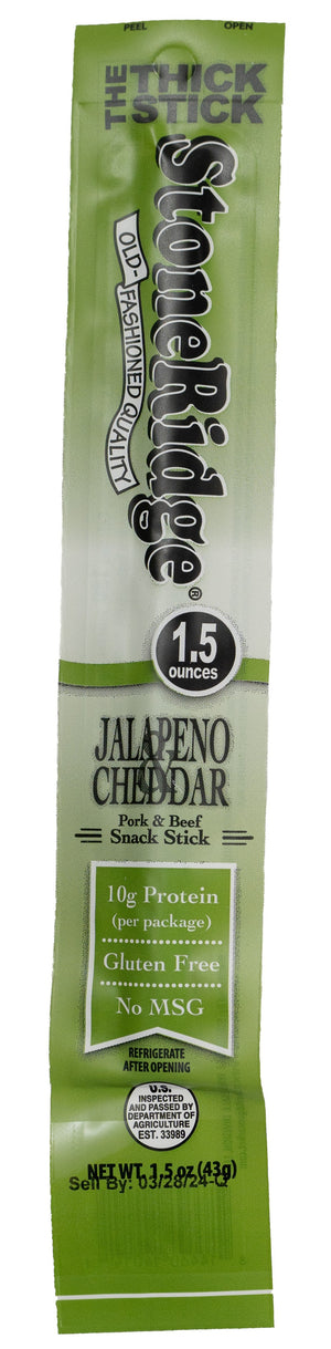 Stoneridge Jalapeno & Cheddar Thick Stick