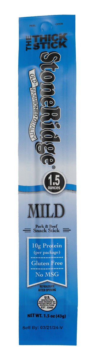 Mild Thick Stick 1.5 oz (15 pack) - StoneRidge Meats