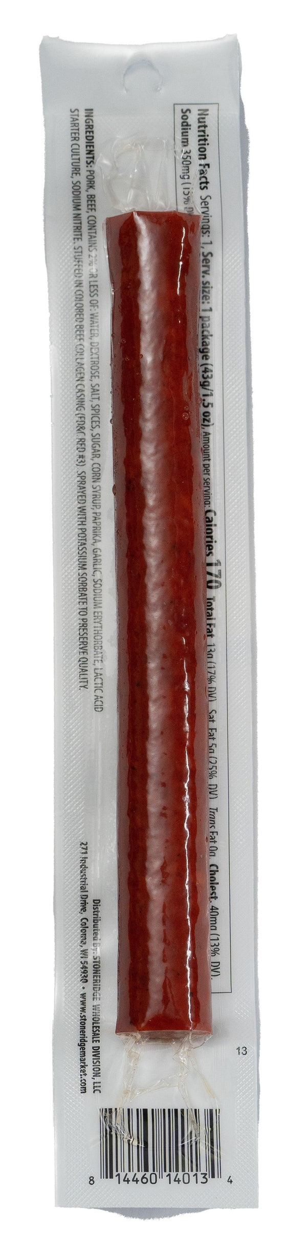 Mild Thick Stick 1.5 oz (15 pack) - StoneRidge Meats