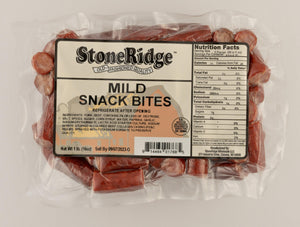 Mild Snack Bites  - 16 ounce Package with clear background.
