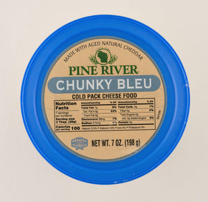 Pine River Chunky Bleu Cold Pack Cheese Spread 8 oz. - StoneRidge Meats