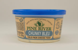 Pine River Chunky Bleu Cold Pack Cheese Spread 8 oz. - StoneRidge Meats