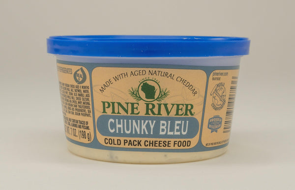 Pine River Chunky Bleu Cold Pack Cheese Spread 8 oz. - StoneRidge Meats