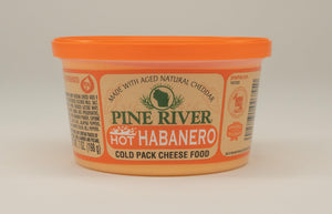 Pine River Hot Habanero Cold Pack Cheese Spread 7 oz. - StoneRidge Meats
