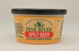 Pine River Spicy Beer Cold Pack Cheese Spread 7 oz. - StoneRidge Meats