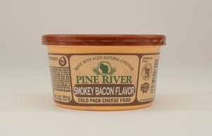 Pine River Smokey Bacon Cold Pack Cheese Spread 8 oz. - StoneRidge Meats