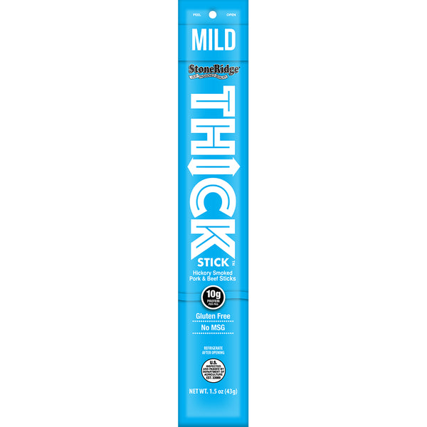 Mild Thick Stick 1.5 ounces from the 15 pack with clear background.