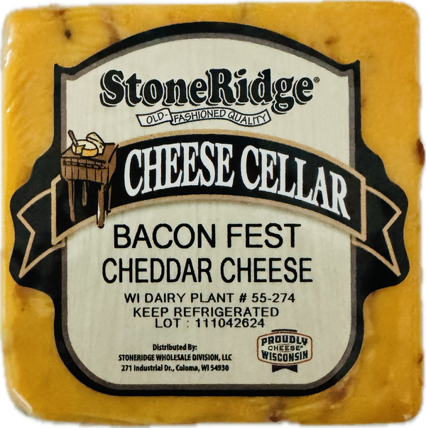 Bacon Fest Cheddar 8 oz Piece