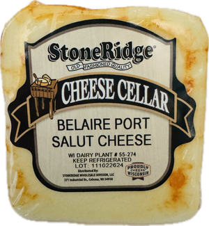 Belaire Port Sault Cheese  with clear background.