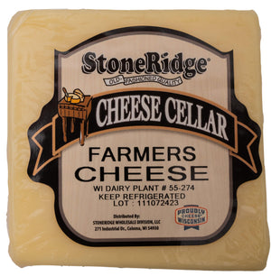 Farmers Cheese 8-9 oz Piece - StoneRidge Meats
