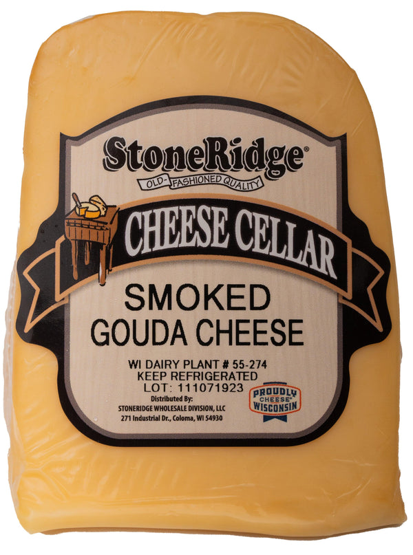 Smoked Gouda Cheese 8-9 oz Piece - StoneRidge Meats