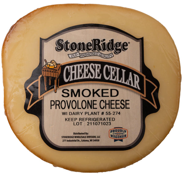 Smoked Provolone Cheese 8-9 oz. Piece - StoneRidge Meats