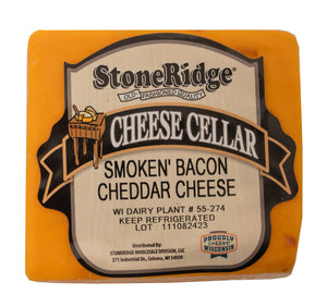 Smokin' Bacon Cheddar Cheese 8-9 oz. Piece