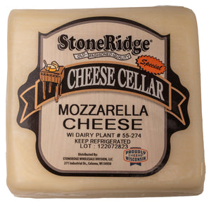 2 lb. Mozzarella Cheese - StoneRidge Meats