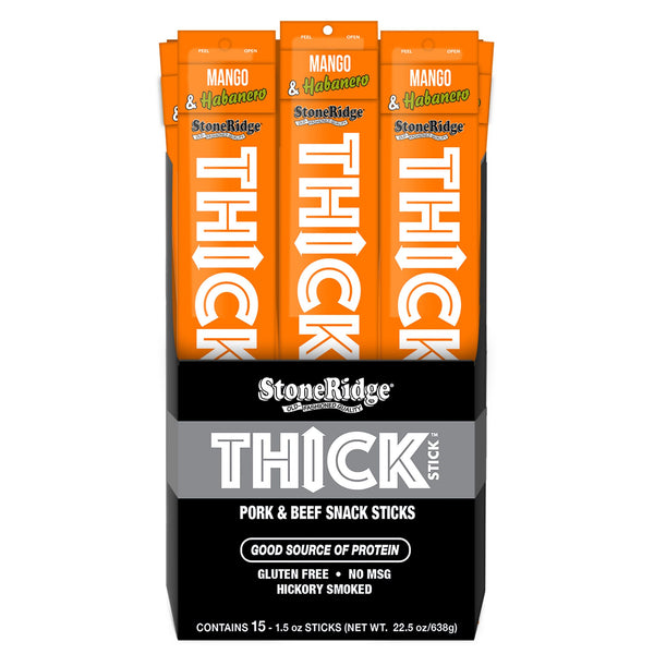 Mango & Habanero Thick Stick 1.5 Oz (15 Pack)