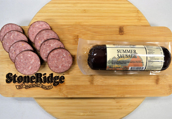 Original Summer Sausage - 12 Oz. - StoneRidge Meats