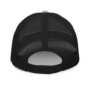 StoneRidge - Trucker Cap, gray and black. View from back.